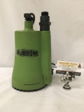 Drummond 1/6 HP submersible utility pump. Untested.