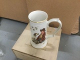 Norman Rockwell - Pride of Parenthood Annual Collectors Stein Mug by Gorham with box 10x10x6 inches