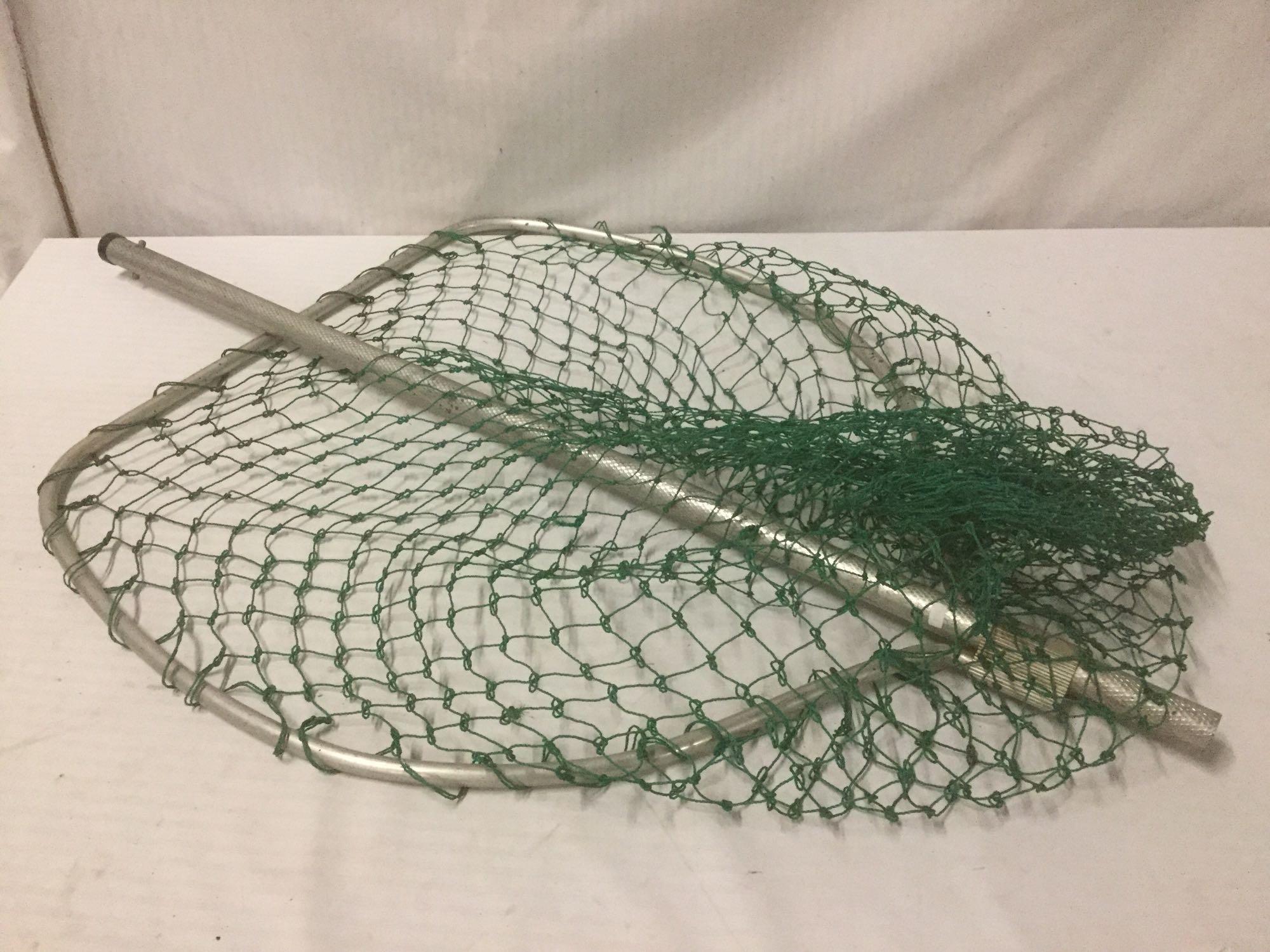 Four large fishing nets, incl. three unmarked