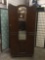 Antique wardrobe with beveled mirror. Measures approx 74x34x16 inches. MB