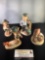 Lot of 4 figurines: 3x Goebel - M.I. Hummel made in Germany; Sensitive Hunter (MK 3 - 1957), Lost