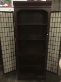 Tall modern bookcase from Flexsteel Industries, approx. 30x14x76.5 inches. JRL