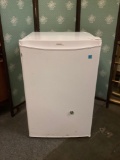 Danby Designer Energy Star mini fridge. Tested and working. Measures approx 33x21x21 inches. MB