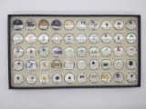 Large collection of labeled and weight cut gemstones. Ruby, diamond, sapphire, emerald and more! MB