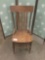 Antique dining chair.