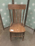 Antique dining chair.