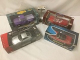 4x collectable 1/18 scale diecast Car replicas.