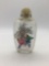 Small vintage hand painted Chinese bottle