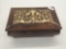 Notturno inlaid wood Italian music box. Measures approx 6x4x3 inches.
