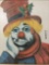 Holly Clown - framed Red Skelton ltd ed repro canvas print w/COA, #'d 667/5000, & signed