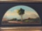 Original oil painting of tree scene by F. DeAstis. Measures approx 21x14 inches.