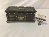 Vintage S. Sper Bijou jewelry box. Measures approx 11x6x5 inches.