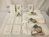 Collection of Red Skelton merchandise. Incl. three L & XL Red Skelton printed sweatshirts, books DVD