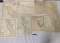 Collection of 8 antique map engravings of Egypt and North Africa. Largest approx 16x13 inches