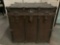 Antique travel trunk, approx 27 x 21 x 25 inches.