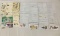 Huge lot US & International postage stamps. 83 cataloged envelopes of international stamps, + loose