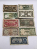 Collection of over 100 antique and vintage bank notes from China and Shanghai. 1914-1940.