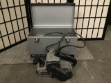 Porter Cable 352VS variable speed belt sander in case. Tested and working.