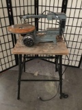 Delta 40-560 scroll saw table. Tested and working. Measures approx 42x24x20 inches.