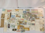 Huge lot US and International stamps. Loose stamps, sheets, envelopes w/international postage stamps