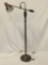 Modern adjustable standing reading lamp. Tested and working.