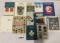 12 books of military medals and collecting. Largest measures approx 12x9 inches.