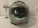 Large HJC Helmets SY-Max motorcycle helmet No.6598238, DOT certified.