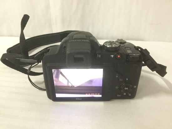 Nikon Coolpix P350 digital camera w/ Nikkor 42x wide optical zoom EDVR  4.3?180mm 1:3-5.9 lens &more+ | Computers & Electronics Electronics Cameras  | Online Auctions | Proxibid
