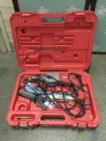 Milwaukee 1/2inch hammer drill no. 5378-20 in case with bits. Tested/working. approx 19x15x5 inches.