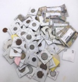 136 vintage/modern foreign coins from all over the world. Middle East, Africa, South America, Asia +