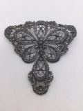 Ornate brooch by famed costume jewelry from...Joseff of Hollywood