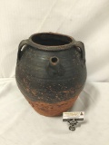 Antique mid 1700s urn with spout. Measures approx 15x13x13 inches.