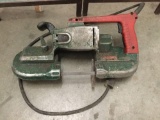 Vintage Milwaukee heavy duty band saw. Tested and working.