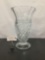 Large Towle lead crystal vase. Made in Czech Republic.