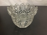 Crystal bowl from Czech Republic.