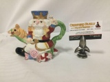 Fitz and Floyd essentials Nutcracker Sweets porcelain karate.