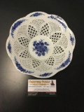 Vintage Sumi Romanian lattice china bowl.