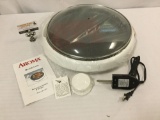 Aroma AHG-1435 health grill. Unused with original box. Box approx 18x18x5 inches.
