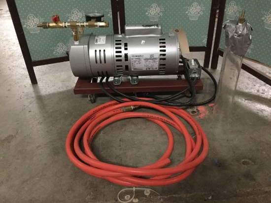 Gast - Marathon Electric AC motor C608NGX. Approx 23x12x8 inches. Sold as is.