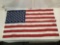 United States flag made of 100% Nylon by Annin Flagmakers, made in U.S.A, some minor stains on edge
