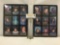 18x 1993 Paramount Pictures Star Trek trading cards in 2 card displays/holders