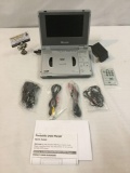 Mustek Portable DVD / CD player w/ LCD display, all requisite chords, & manuals - tested and working