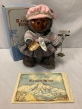 1986 Raikes Bears teddy bear w/ COA, original box - Daisy - No.5468, 4993/15000, Wallace Bertie & Co