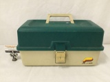 Vintage Plano Tackle Box w/ fishing line.
