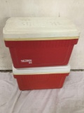 2x THERMOS Cooler. Approx 22x14x14 inches.
