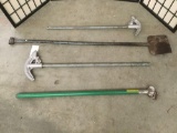 Lot of 3 pipefitters & 1 spade