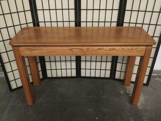 Lane wooden hall table, style No.11080 08, from Altavista, Virginia