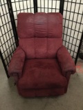 Red La-Z-Boy reclining chair - needs cleaning or new upholstery