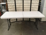 LIFETIME plastic folding table