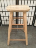 Modern wooden stool